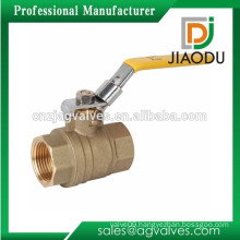 Customized hot selling female gas valve brass ball